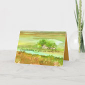 Gefeliciteerd met uw Ranch New Home Boerderij Kaart (Voorkant)