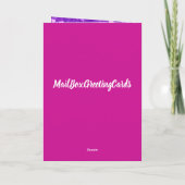 Gefeliciteerd met uw Verloving groet Kaart (Achterkant)