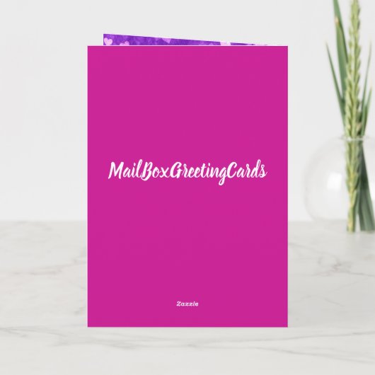 Gefeliciteerd met uw Verloving groet Kaart (Achterkant)