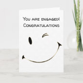 *GEFELICITEERD MET ** UW VERLOVING** KAART (Voorkant)