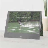 Gefeliciteerd met uw vlucht kaart (Achterkant)