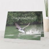 Gefeliciteerd met uw vlucht kaart (Voorkant)