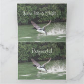 Gefeliciteerd met uw vlucht kaart (Binnen)