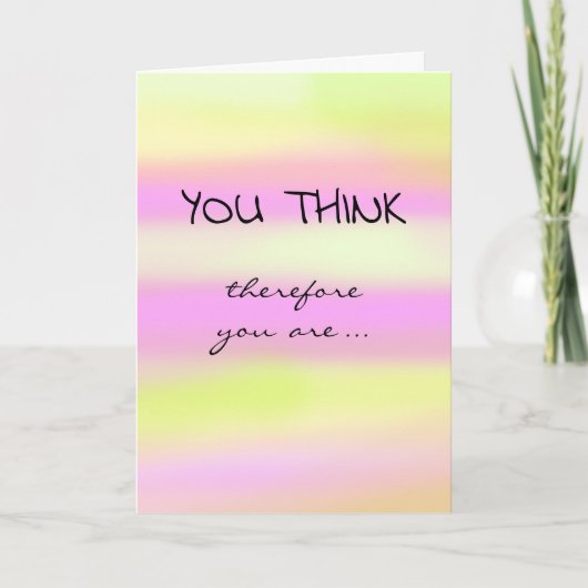 Gefeliciteerd met uw werk (ik denk dat ik dat ben) kaart (Voorkant)