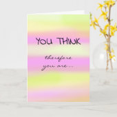 Gefeliciteerd met uw werk (ik denk dat ik dat ben) kaart (Gele Bloem)