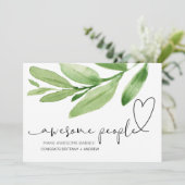 Gefeliciteerd met uw zwangerschap Gift voor Friend Kaart (Staand voorkant)