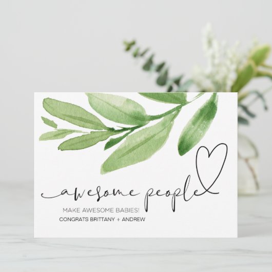 Gefeliciteerd met uw zwangerschap Gift voor Friend Kaart (Staand voorkant)