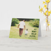 GEFELICITEERD MET VADERDAG Christelijk Rolmodel Op Kaart (Gele Bloem)