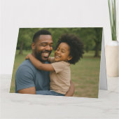 Gefeliciteerd met Vaderdag, de beste Kaart (Achterkant)