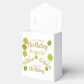 Gefeliciteerd met verjaardag Augustus Birthdays Fa Bedankdoosjes (Geopend)