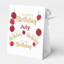 Gefeliciteerd met verjaardag Juli verjaardagen