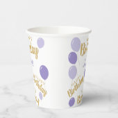 Gefeliciteerd met verjaardag Junilistan Papieren Bekers (Links)