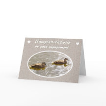 Gefeliciteerd met Verloving, paar houthakkers