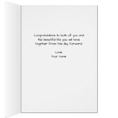 Gefeliciteerd met vijf fotobruiloft (Binnen (Rechts))