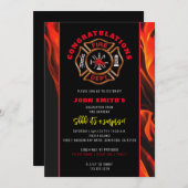 Gefeliciteerd met vuur kaart (Voorkant / Achterkant)