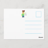 Gefeliciteerd met zijn examen succes – Aanpasbaar Briefkaart (Achterkant)