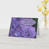 Gefeliciteerd Milestone Sobriety Recovery Kaart (Gele Bloem)