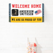 Gefeliciteerd militaire dienst | Aangepaste foto Spandoek (Insitu)