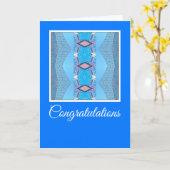 Gefeliciteerd modern gevouwen kaart van Jo Afbeeld (Gele Bloem)