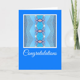Gefeliciteerd modern gevouwen kaart van Jo Afbeeld