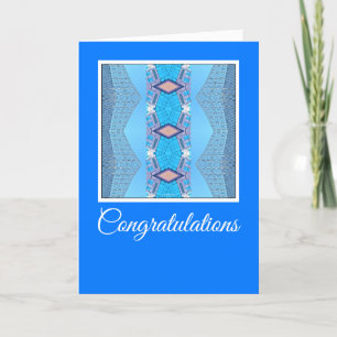 Gefeliciteerd modern gevouwen kaart van Jo Afbeeld