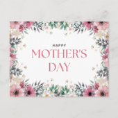 Gefeliciteerd moeder op Moederdag  Briefkaart (Voorkant)