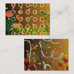 GEFELICITEERD MOEDERDAG NOTITIEKAARTJE