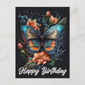 Gefeliciteerd | Mooie vlinder Briefkaart (Voorkant)