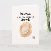 Gefeliciteerd - Moslim pasgeborene