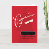 Gefeliciteerd, naam en school kaart (Voorkant)