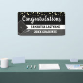 Gefeliciteerd Naam student en Boekbouwverbod Spandoek (Beurs)