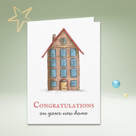 Gefeliciteerd New Home Appartement Kaart