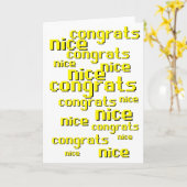 Gefeliciteerd Nice Wenskaart Runescape Kaart (Gele Bloem)