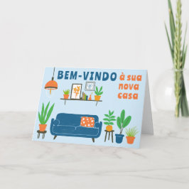Gefeliciteerd Nieuw Huis Bem-vindo à sua nova casa Kaart