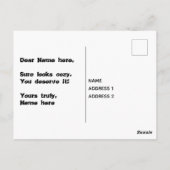 Gefeliciteerd nieuw huis briefkaart (Achterkant)