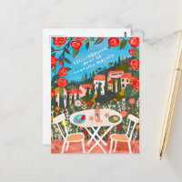 Gefeliciteerd Nieuw Huis Uitzicht op het plattelan