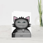 Gefeliciteerd nieuw huisdier kaart (Achterkant)