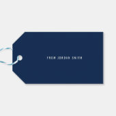 Gefeliciteerd Nieuw Thuis Silhouet Bewerkbare Kleu Cadeaulabel (Achterkant Horizontaal)