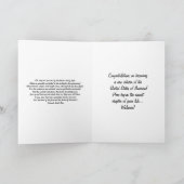 Gefeliciteerd - Nieuwe Amerikaanse burger + vlag Kaart (Binnen)