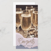 Gefeliciteerd Nieuwe Baan Modern Elegant Gefelicit (Voorkant / Achterkant)