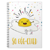 Gefeliciteerd, nieuwe baan nieuw ei notitieboek (Voorkant)