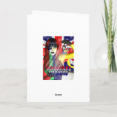 Gefeliciteerd nieuwe baby homo/lesbisch kaart (Achterkant)