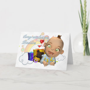 Gefeliciteerd nieuwe baby homo/lesbisch kaart