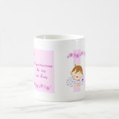 Gefeliciteerd, nieuwe baby koffiemok (Center)