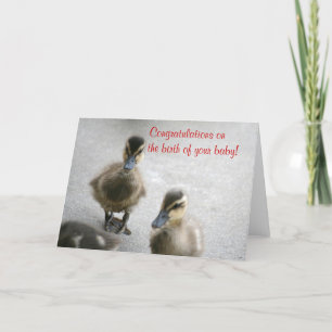 Gefeliciteerd, nieuwe baby, leeg kaart