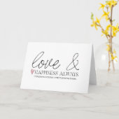 Gefeliciteerd Nieuwe heer en mevrouw Verloving bru Kaart (Gele Bloem)