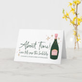 Gefeliciteerd Nieuwe heer en mevrouw Verloving bru Kaart (Gele Bloem)