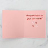 Gefeliciteerd Nieuwe Hondennaam  Bowl Kaart (Binnen)