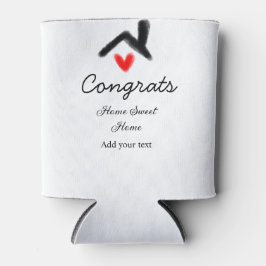 Gefeliciteerd nieuwe huiseigenaar onroerend goed i blikjeskoeler