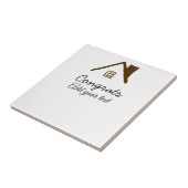 Gefeliciteerd nieuwe huiseigenaar onroerend goed i tegeltje (Zijkant)